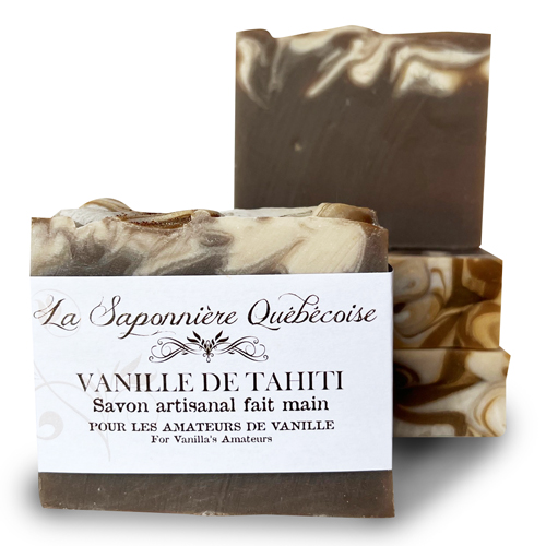 savon naturel et artisanal fait main à la vanille